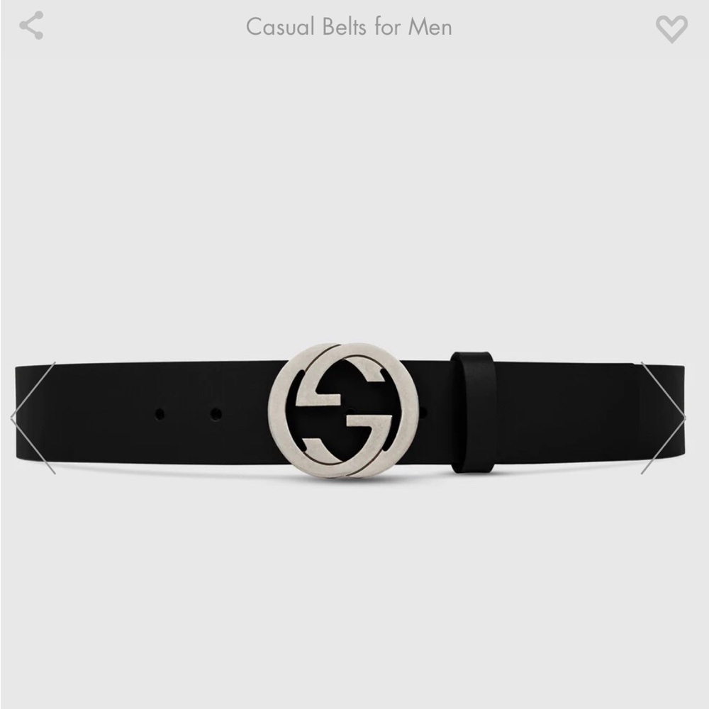 Mens Gucci belt gently worn